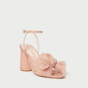 Loeffler Randall Camellia Beauty Pleated Bow Heel